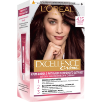 Фарба для волосся L'Oreal Paris Excellence відтінок 4.15 - Морозний шоколад, 1 шт